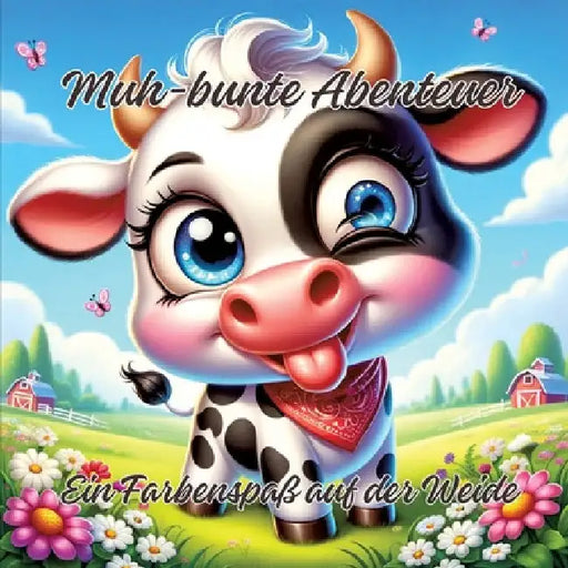 Muh-bunte Abenteuer: Ein Farbenspaß auf der Weide by Ela Artjoy