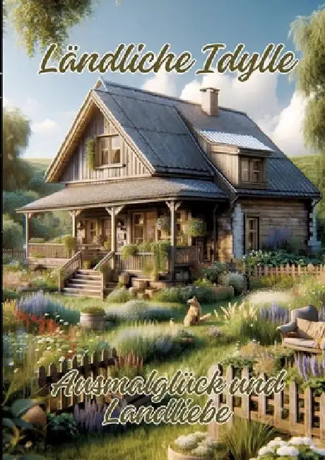 Ländliche Idylle: Ausmalglück und Landliebe by Ela Artjoy