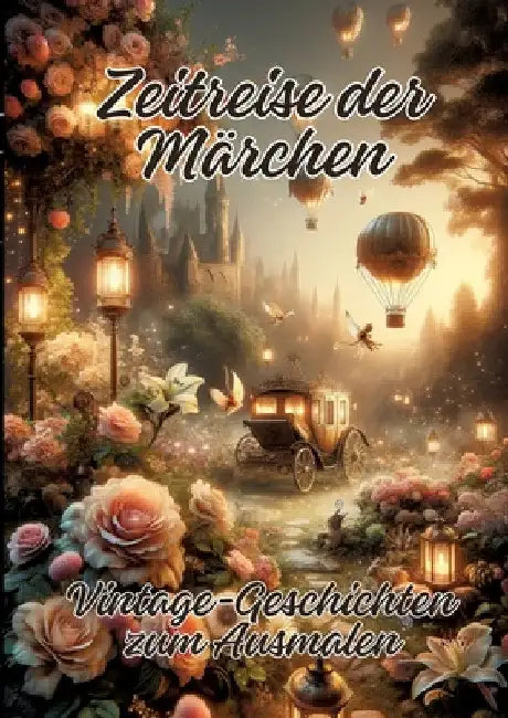 Zeitreise der Märchen: Vintage-Geschichten zum Ausmalen by Ela Artjoy