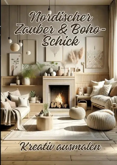 Nordischer Zauber & Boho-Schick: Kreativ ausmalen by Ela Artjoy
