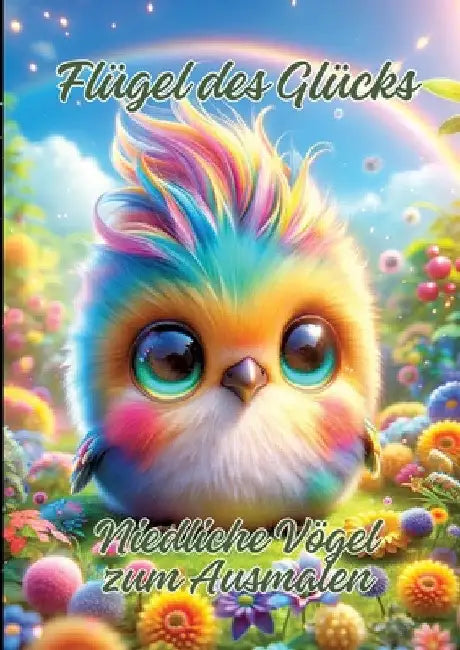 Flügel des Glücks: Niedliche Vögel zum Ausmalen by Ela Artjoy