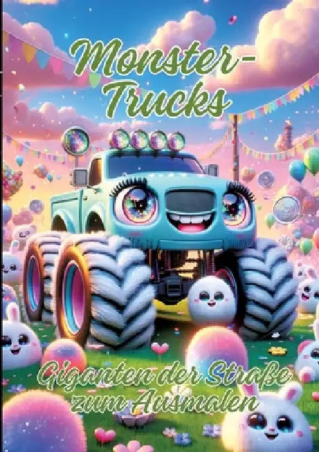 Monster-Trucks: Giganten der Straße zum Ausmalen by Ela Artjoy