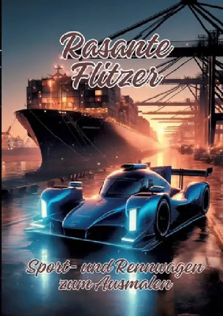 Rasante Flitzer: Sport- und Rennwagen zum Ausmalen by Ela Artjoy