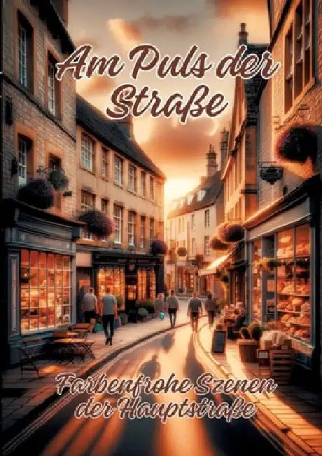Am Puls der Straße: Farbenfrohe Szenen der Hauptstraße by Ela Artjoy