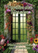 Pforten des Floralen: Malerische Türen zum Ausmalen by Ela Artjoy