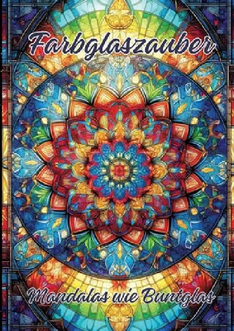 Farbglaszauber: Mandalas wie Buntglas by Ela Artjoy