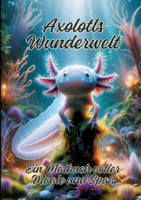 Axolotls Wunderwelt: Ein Malbuch voller Magie und Spaß by Ela Artjoy