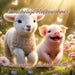Kuschelige Hofbewohner: Farbenfrohe Ausmalmomente by Ela Artjoy