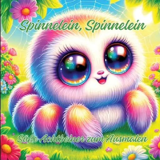 Spinnelein, Spinnelein: Süße Achtbeiner zum Ausmalen by Ela Artjoy