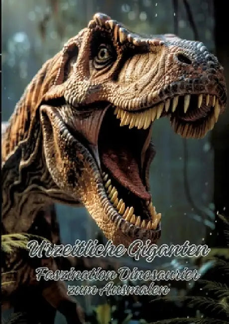 Urzeitliche Giganten: Faszination Dinosaurier zum Ausmalen by Ela Artjoy
