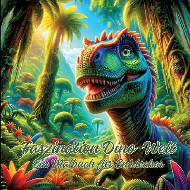 Faszination Dino-Welt: Ein Malbuch für Entdecker by Ela Artjoy