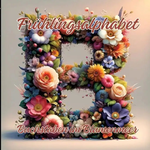 Frühlingsalphabet: Buchstaben im Blumenmeer by Ela Artjoy