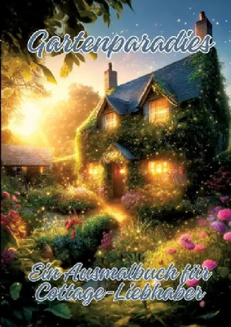 Gartenparadies: Ein Ausmalbuch für Cottage-Liebhaber by Ela Artjoy