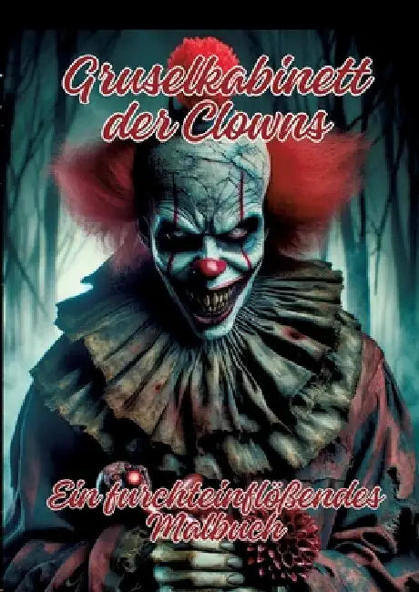 Gruselkabinett der Clowns: Ein furchteinflößendes Malbuch by Ela Artjoy