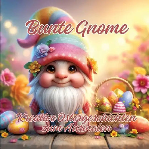 Bunte Gnome: Kreative Ostergeschichten zum Ausmalen by Ela Artjoy