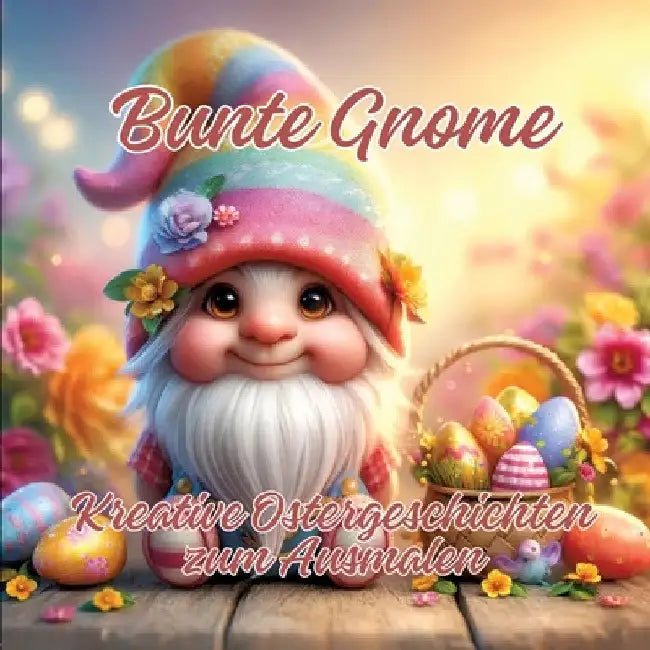 Bunte Gnome: Kreative Ostergeschichten zum Ausmalen by Ela Artjoy