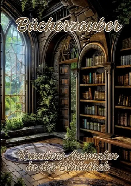 Bücherzauber: Kreatives Ausmalen in der Bibliothek by Ela Artjoy