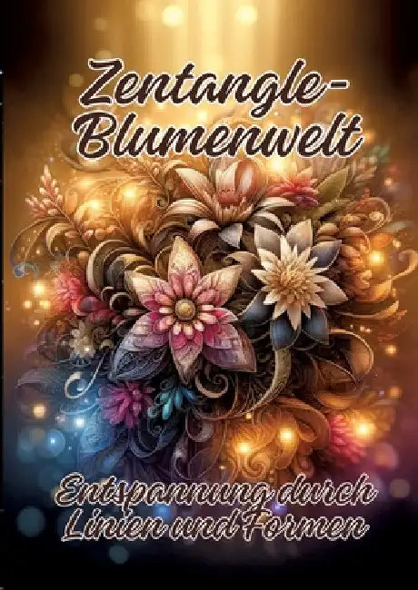 Zentangle-Blumenwelt: Entspannung durch Linien und Formen by Ela Artjoy
