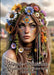 Hippie-Mädchen: Farbenfrohe Träume zum Ausmalen by Ela Artjoy