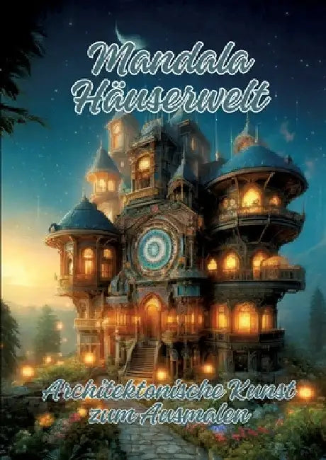 Mandala Häuserwelt: Architektonische Kunst zum Ausmalen by Ela Artjoy