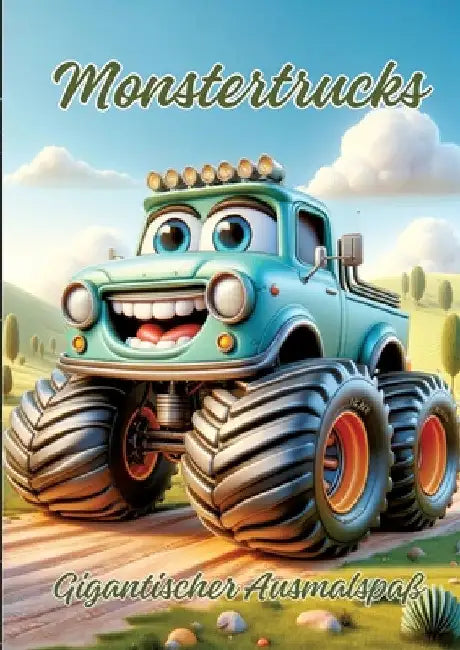 Monstertrucks: Gigantischer Ausmalspaß by Ela Artjoy