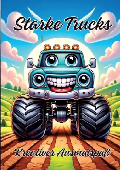 Starke Trucks: Kreativer Ausmalspaß by Ela Artjoy