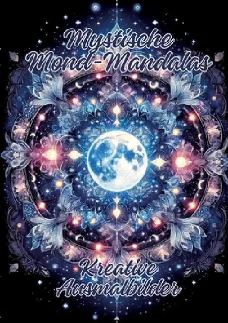Mystische Mond-Mandalas: Kreative Ausmalbilder by Ela Artjoy