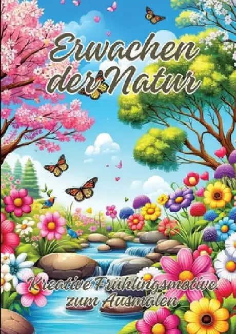 Erwachen der Natur: Kreative Frühlingsmotive zum Ausmalen by Ela Artjoy