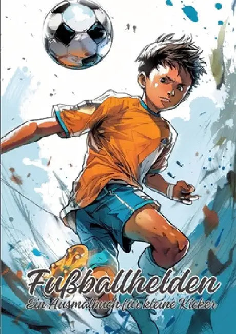 Fußballhelden: Ein Ausmalbuch für kleine Kicker by Ela Artjoy