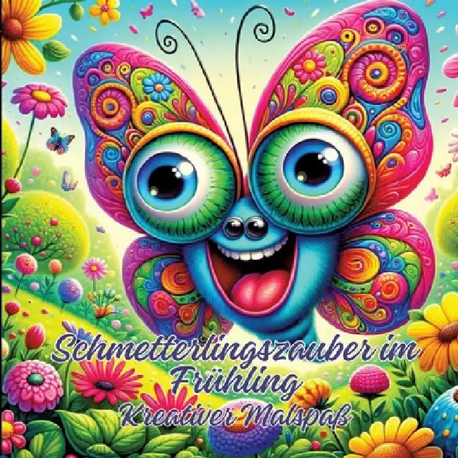 Schmetterlingszauber im Frühling: Kreativer Malspaß by Ela Artjoy