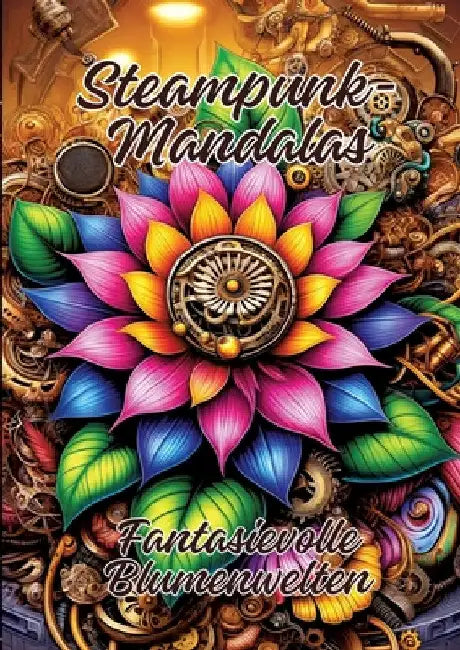 Steampunk-Mandalas: Fantasievolle Blumenwelten by Ela Artjoy