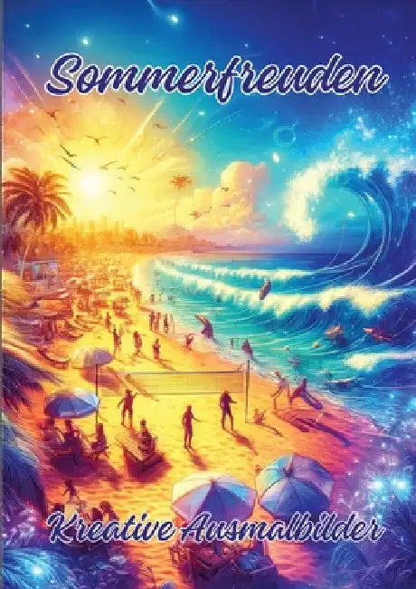 Sommerfreuden: Kreative Ausmalbilder by Ela Artjoy