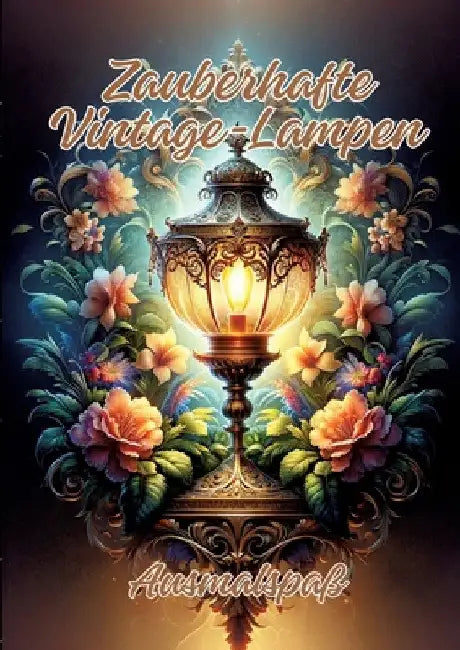 Zauberhafte Vintage-Lampen: Ausmalspaß by Ela Artjoy