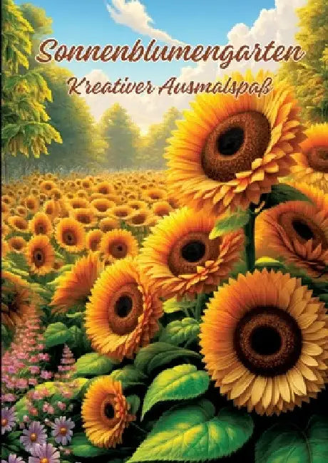 Sonnenblumengarten: Kreativer Ausmalspaß by Ela Artjoy