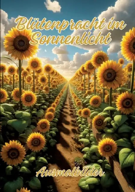 Blütenpracht im Sonnenlicht: Ausmalbilder by Ela Artjoy