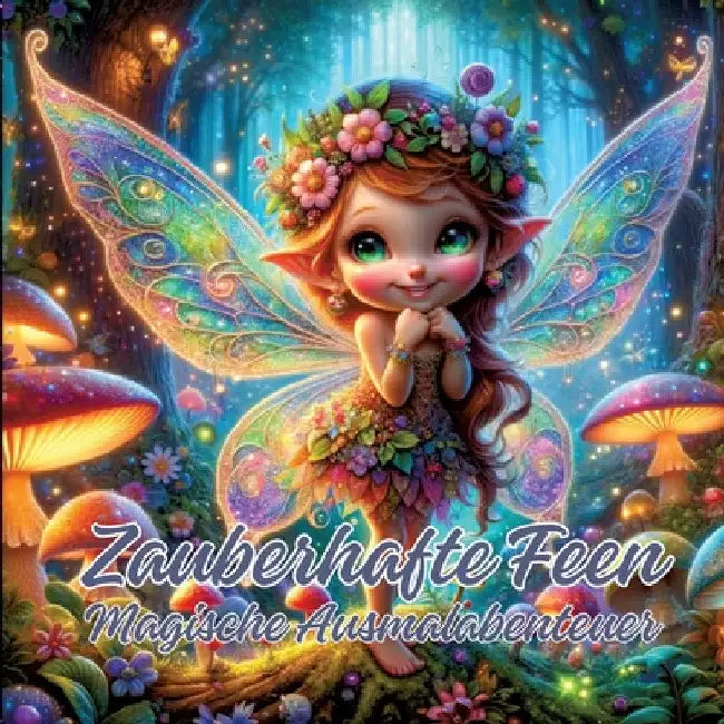 Zauberhafte Feen: Magische Ausmalabenteuer by Ela Artjoy