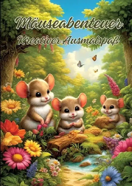 Mäuseabenteuer: Kreativer Ausmalspaß by Ela Artjoy