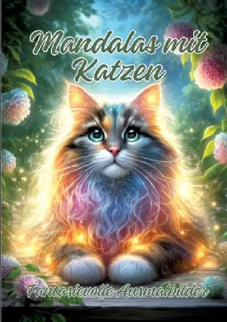 Mandalas mit Katzen: Fantasievolle Ausmalbilder by Ela Artjoy