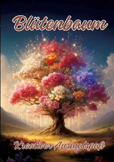 Blütenbaum: Kreativer Ausmalspaß by Ela Artjoy