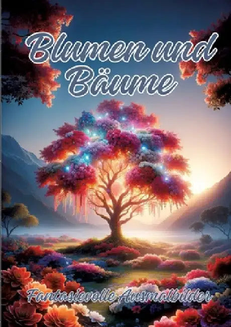 Blumen und Bäume: Fantasievolle Ausmalbilder by Ela Artjoy
