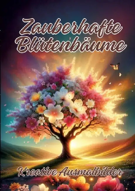 Zauberhafte Blütenbäume: Kreative Ausmalbilder by Ela Artjoy