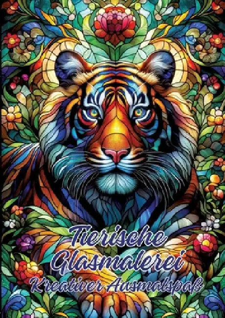 Tierische Glasmalerei: Kreativer Ausmalspaß by Ela Artjoy