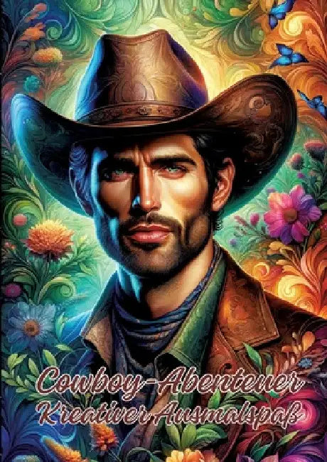 Cowboy-Abenteuer: Kreativer Ausmalspaß by Ela Artjoy