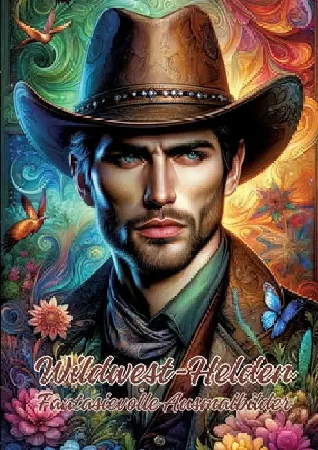 Wildwest-Helden: Fantasievolle Ausmalbilder by Ela Artjoy