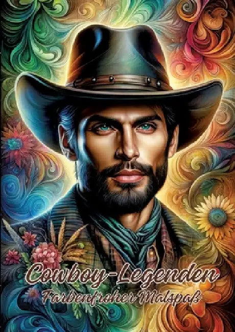 Cowboy-Legenden: Farbenfroher Malspaß by Ela Artjoy
