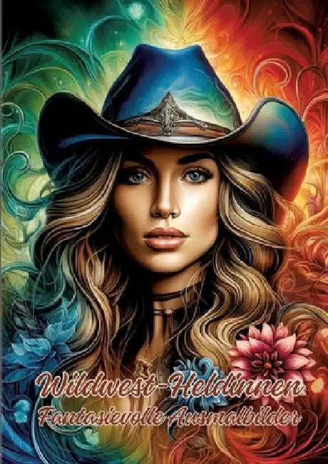 Wildwest-Heldinnen: Fantasievolle Ausmalbilder by Ela Artjoy