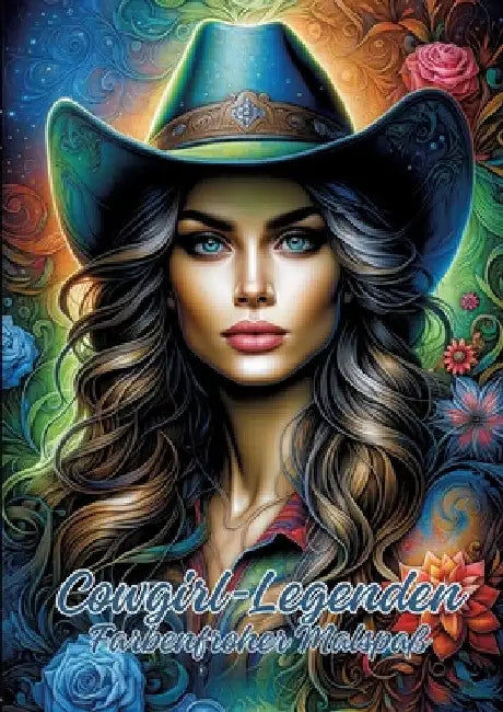 Cowgirl-Legenden: Farbenfroher Malspaß by Ela Artjoy