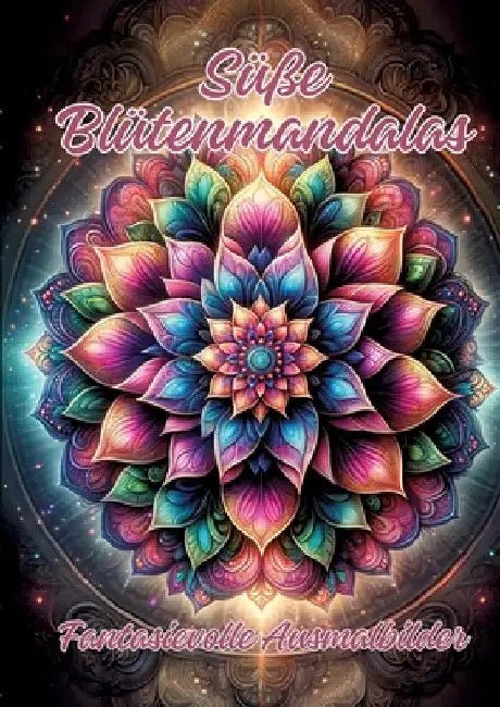 Süße Blütenmandalas: Fantasievolle Ausmalbilder by Ela Artjoy