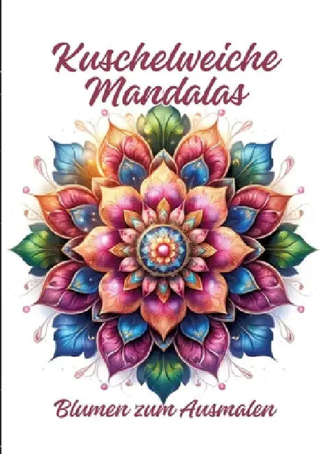 Kuschelweiche Mandalas: Blumen zum Ausmalen by Ela Artjoy