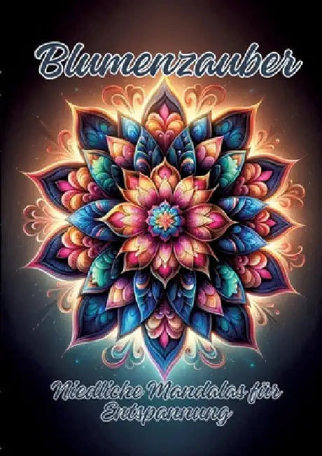 Blumenzauber: Niedliche Mandalas für Entspannung by Ela Artjoy